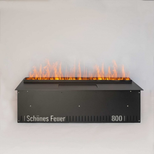 Электроочаг Schönes Feuer 3D FireLine 800 Pro со стальной крышкой в Энгельсе